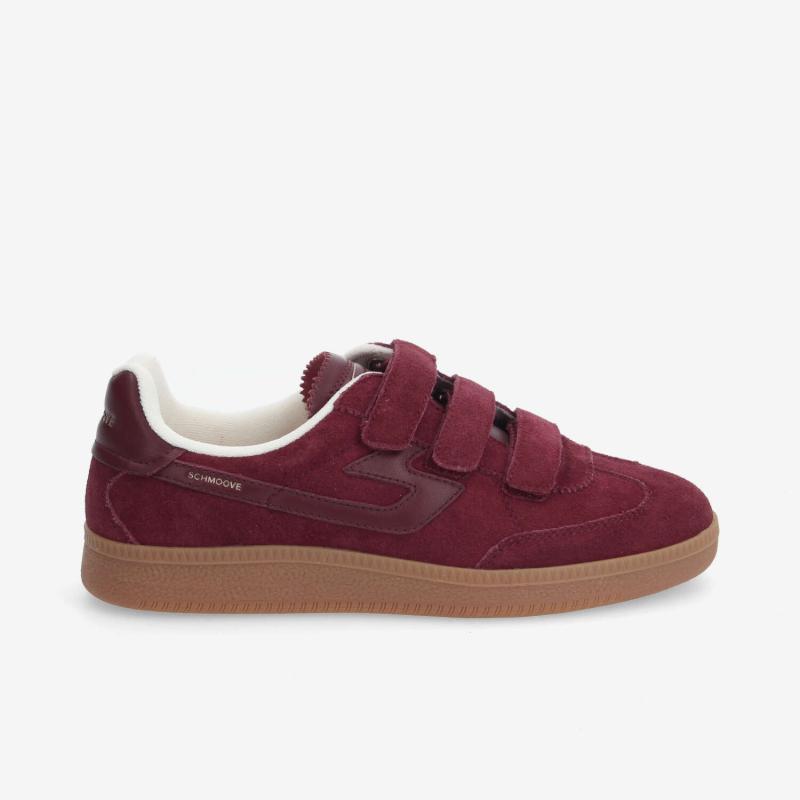 SHEFFIELD STRAPS W - SUEDE/NAPPA - BORDEAUX